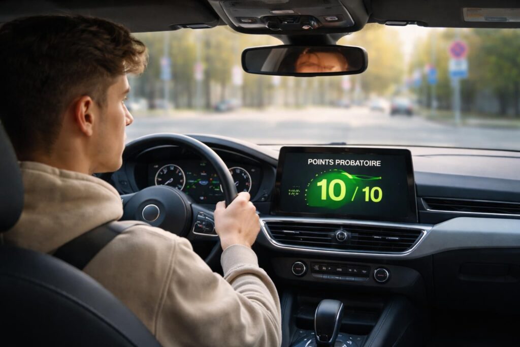 découvrez le nombre de points attribués lors de la période de permis probatoire et les règles essentielles pour bien gérer votre capital de points.