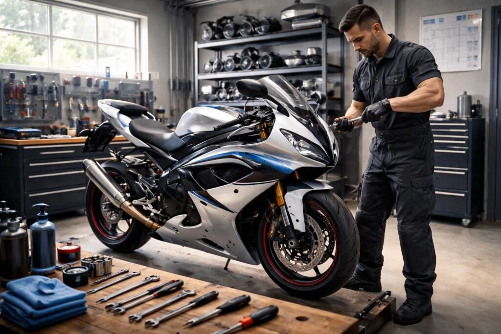 découvrez le coût moyen de l’entretien d’une moto 600cc et les principaux postes de dépense pour bien gérer votre budget moto.