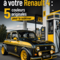 Renault 4 peinte dans une couleur originale, illustrant l'importance de la personnalisation automobile.