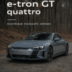 Audi e-tron GT quattro, une berline électrique au design élégant