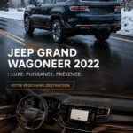 Jeep Grand Wagoneer 2022, SUV luxueux en pleine nature.