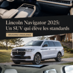Lincoln Navigator 2025 présenté sur une route panoramique, mettant en valeur son design élégant et luxueux.