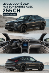 Mercedes-Benz GLC Coupe 2024 en pleine vue, affichant son design élégant.