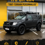 Nissan Pathfinder 4x4 tout terrain prêt pour l'aventure
