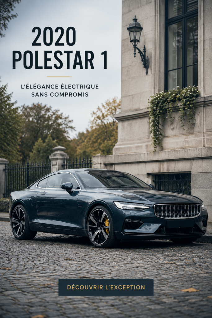 Polestar 1, une voiture de sport au design élégant et moderne.