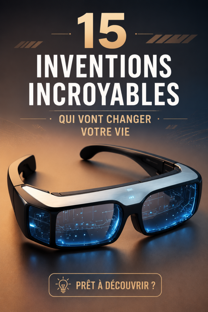 Présentation de 15 inventions modernes qui améliorent le quotidien des femmes.