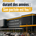 Un homme tricheur devant un écran, symbolisant l'escroquerie à Amazon
