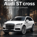 Audi ST Cross 2026 dans une exposition automobile, mettant en avant son design élégant et sa technologie avancée.