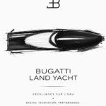 Bugatti Land Yacht sur une route pittoresque