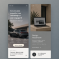 Un aperçu d'un site web réactif affiché sur différents appareils