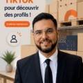 Capture d'écran de profils variés sur TikTok mettant en avant la créativité et la diversité des contenus.