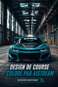 Un design coloré de voiture qui attire l'attention