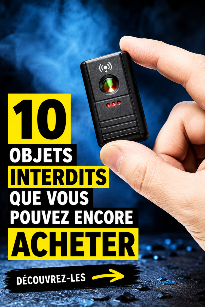 Sélection de gadgets originaux disponibles sur Amazon.
