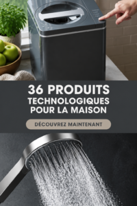 Un intérieur moderne avec divers gadgets technologiques et objets connectés