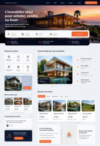 Thème Vedoo de WordPress pour site immobilier, élégant et moderne