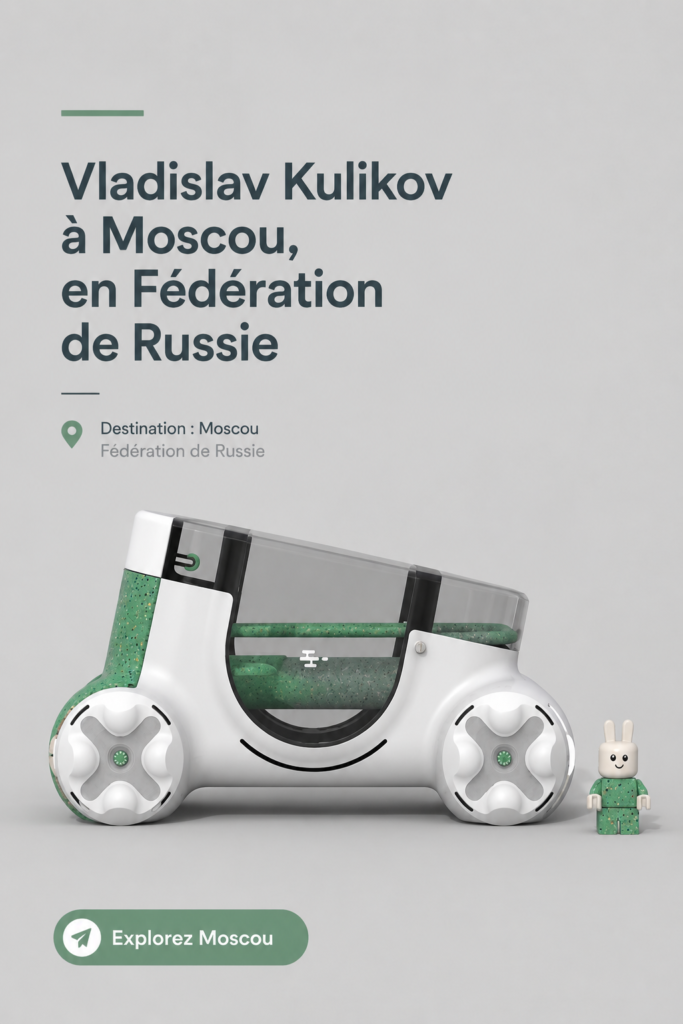 Une illustration moderne de Vladislav Kulikov, mettant en avant son style unique et créatif.