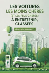 Classement des voitures les moins et les plus chères à entretenir pour mieux gérer son budget automobile.