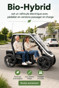Bio-Hybrid, un véhicule électrique moderne pour la vie urbaine