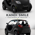 Golf cart électrique Kandi Smile en pleine nature