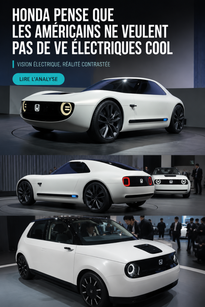 Véhicule électrique Honda en extérieur