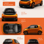 Vue de la Honda Z-EV 2017, modèle électrique au design moderne et élégant.