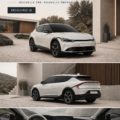 Kia EV6 100% électrique au design moderne sur route
