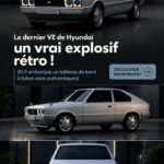 Nouvelle Hyundai EV au design rétro avec tableau de bord à tubes nixie