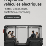 Un projet de voiture électrique modernisée montrant l'innovation technologique.