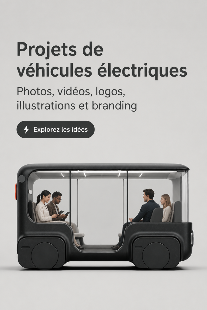 Un projet de voiture électrique modernisée montrant l'innovation technologique.