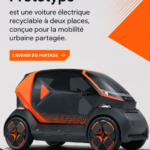 Renault EZ-1 prototype électrique, recyclable et conçu pour la mobilité urbaine