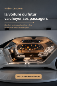Une voiture électrique moderne illustrant le confort et l'innovation pour les passagers.