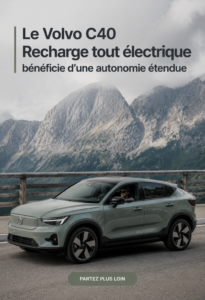 Volvo C40 Recharge, une voiture électrique moderne et élégante