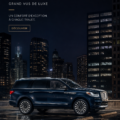 Vue extérieure du Lincoln Navigator 2026 avec son design moderne et élégant.