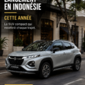 Suzuki Fronx, le nouveau SUV électrique au design moderne.