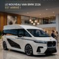Un VAN BMW 2026 de luxe, prêt pour un voyage en famille.