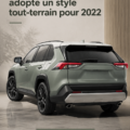 Toyota RAV4 Adventure 2022 avec un design robuste et moderne