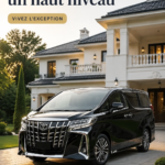 Vue extérieure du Toyota Alphard, un MPV haut de gamme adapté aux familles.