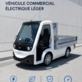 Véhicule électrique Metro en milieu urbain, idéal pour les professionnels