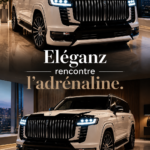 Voiture électrique élégante avec un design moderne et attrayant.