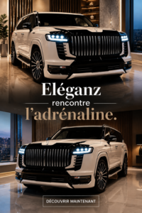 Voiture électrique élégante avec un design moderne et attrayant.