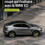 Volvo C40 électrique en exterieur sur route
