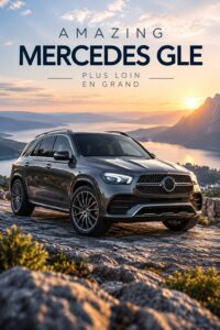 Mercedes GLE électrique, une voiture au design moderne et élégant