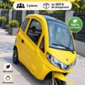 Micro-voiture électrique compacte idéale pour un usage urbain
