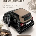 Nouvelle Smart en édition limitée, une voiture électrique moderne et élégante