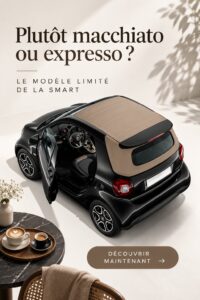 Nouvelle Smart en édition limitée, une voiture électrique moderne et élégante