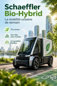 Schaeffler Bio-Hybrid, un moyen de transport urbain innovant.