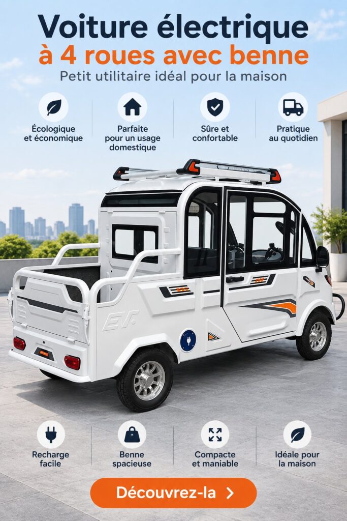 Un scooter électrique élégant adapté pour la ville, garé dans un environnement urbain.