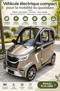 Gros plan sur un scooter électrique moderne, parfait pour déplacements urbains