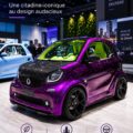 Image de la Smart Fortwo, une voiture électrique innovante et compacte.