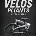 Un vélo pliant léger au design moderne, idéal pour les trajets urbains.